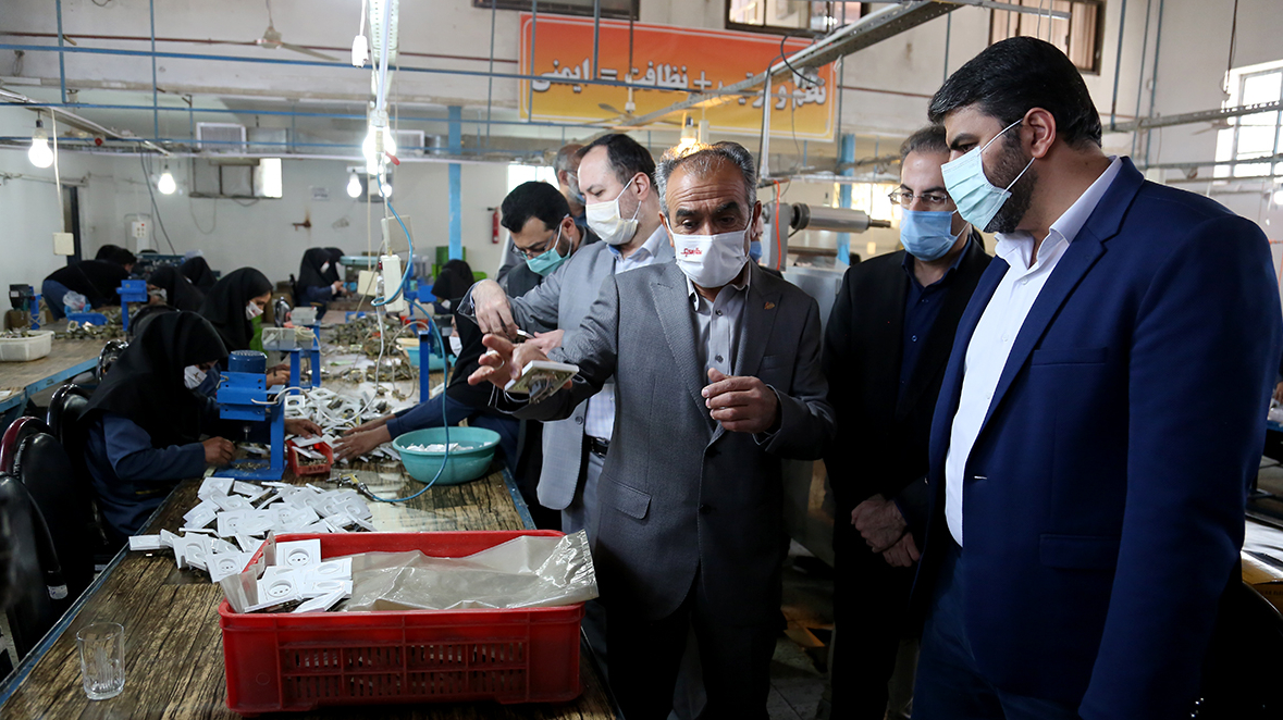 گزارش تصویری افتتاح طرح توانمندسازی اقتصادی بنگاه محور عطار الکتریک