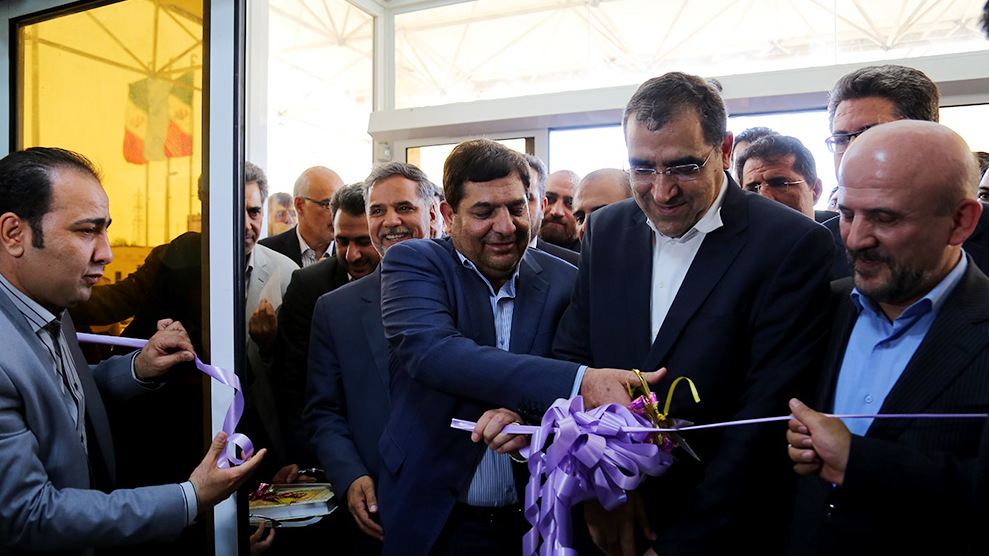 گزارش تصویری آیین افتتاح بیمارستان برکت شهید ستاری قرچک 